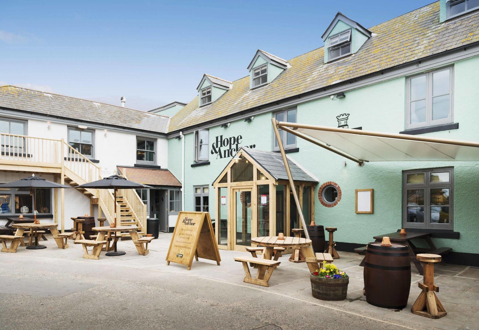 Hotel Hope & Anchor Hope Cove Exterior foto